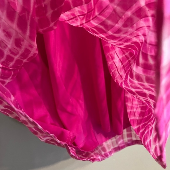 Boston Proper Womens Pink Long Bell Sleeves Lined Mini Dress XXS NWT - Picture 7 of 11